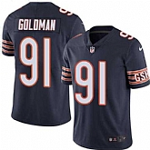 Nike Chicago Bears #91 Eddie Goldman Navy Blue Team Color NFL Vapor Untouchable Limited Jersey,baseball caps,new era cap wholesale,wholesale hats